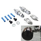 Rear Turn Signal Light Relocation Mount Kit For Harley Softail FXST FXSTS FXSTC