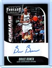 2018-19 Panini Threads #39 Bruce Bowen Signage Premium #/100