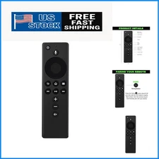 L5B83H Ergonomic Voice Remote for Amazon TV - Compatible & Stylish Replacement