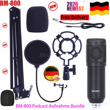 Podcast Aufnahmen Home Studio Set Mikrofon Mi...