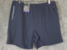 30 New Men's Member's Mark Work it Out Shorts Gray Size: XXL