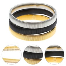 6Pcs Durable Steel Sleeve Garters for Men Stylish Arm Bands Versatile Colors
