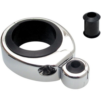 Motion Pro Cable Clamp 1 1/4''-1 1/2'' Single Throttle/Clutch Chrome 11-0041