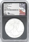 2024(P) SILVER EAGLE PHILADELPHIA STAR PRIVY FIRST DAY ISSUE NGC MS70 MERCANTI