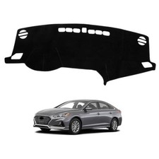 Dash Cover Mat Compatible with Hyundai Sonata Compatible with Sonata 2015-2019
