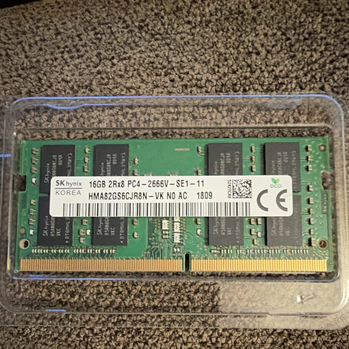 25+ PC4-21300 (DDR4-2666) Bus Speed DIMM DDR4 SDRAM Memory (RAM