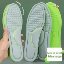 Soft Memory Foam Orthopedic Insoles Deodorizing Insole Shoes Sports Abso