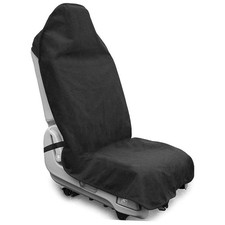Waterproof Sweating Car Seat Cover for Post Gym Workout, Running, Black