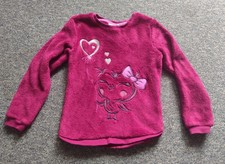 Mädchen - weicher Pullover mit Küken - Grö...