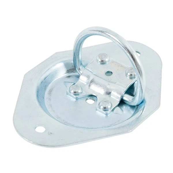 KEEPER 89523 3-1/2-inch Recessed Oval Plate Strap Tie-Down Anchor Point - Image 2 of 3