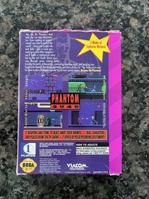 Sega Game Gear Phantom 2040 1995 CIB W/Poster + Registration - MINT