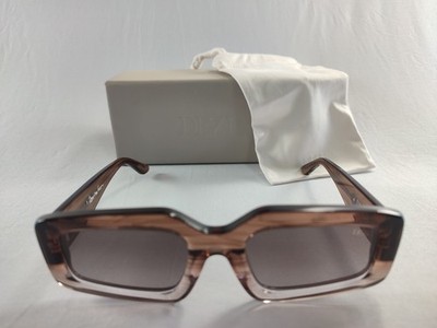 Brown Rectangular Sunglasses - DEZI DEZI CINDY - Small Rectangle Sunglasses - TikTok Shop main image 4
