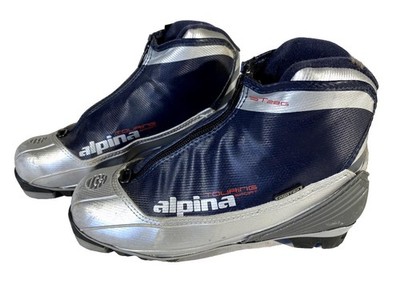 Alpina ST28G Nordic Cross Country Ski Boots Size EU37 US5.5 for NNN 3044
