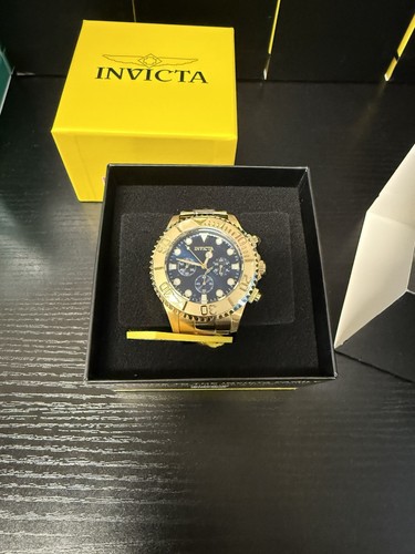 Invicta Grand Diver Men's Watch - 47mm. Gold (36974) | eBay