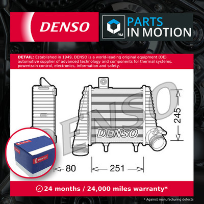 Intercooler fits AUDI A8 D4 4.2 09 to 12 CDRA Denso Genuine Quality Guaranteed