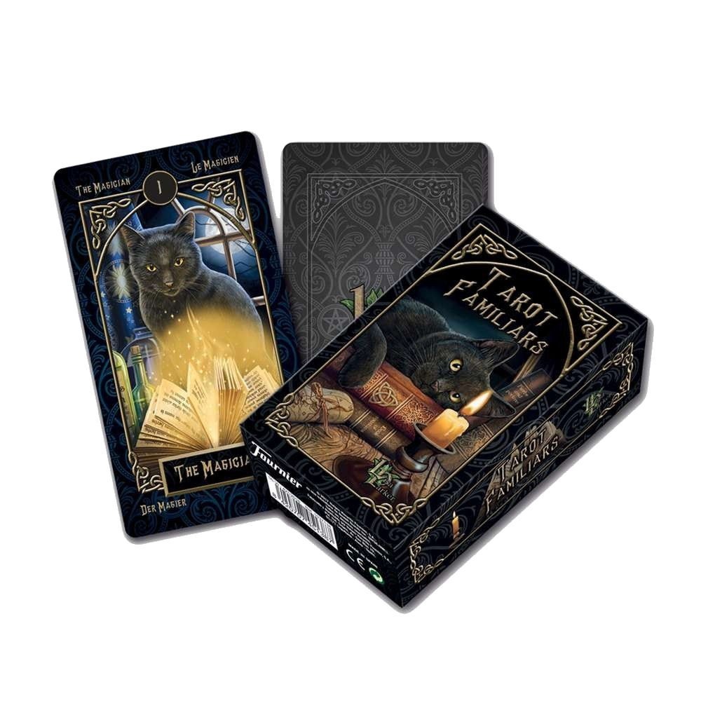Tarot Familiars 78 Cards Deck by Lisa Parker Oracle Multilingual Instructions