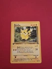 Pokemon Promo Jungle Duelist Pikachu Gold W Stamp 60/64 1st Edition WOTC LP