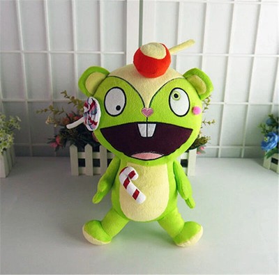 HTF Happy Tree Friends Nutty Plush Doll Stuffed Toy Pillow Kids Birthday Gift