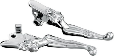 Kuryakyn Silhouette Levers Chrome #1049 Harley Davidson