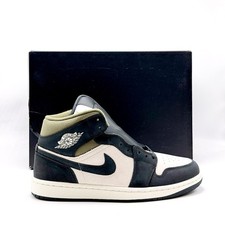  NEW Men NIKE Air Jordan 1 Mid SE LIGHT OREWOOD BROWN / OLIVE HV4091 102   