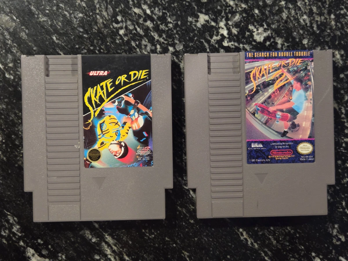 Nintendo NES Skate or Die Video Games for sale - eBay