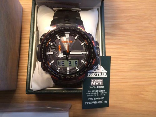 スペシャルオファcasio Protrek Prw 6100y 1jf 腕時計 アナログ メンズ 15 004 Hafryat Com