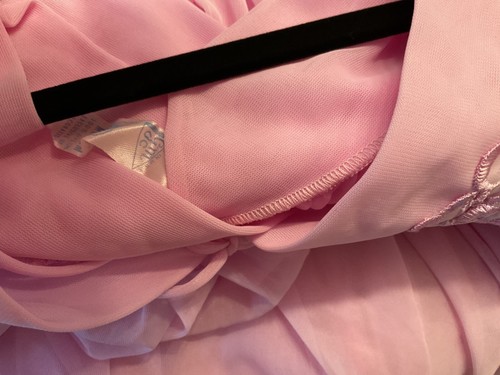 VTG 2pc Peignoir Set Medium Nightgown Robe Gown Union Label lavender NWTAGS - 第 4/10 張圖片