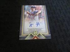 2023 Topps Museum Spencer Strider Autograph 3/25 Atlanta Braves