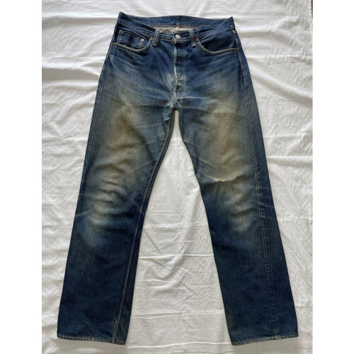 WARE HOUSE Lot 1001XX (501XX model) Early buffalo patch W32 