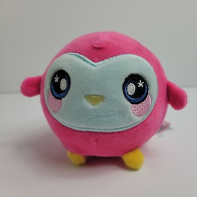 Squish! Squeezamals Pink Owl 