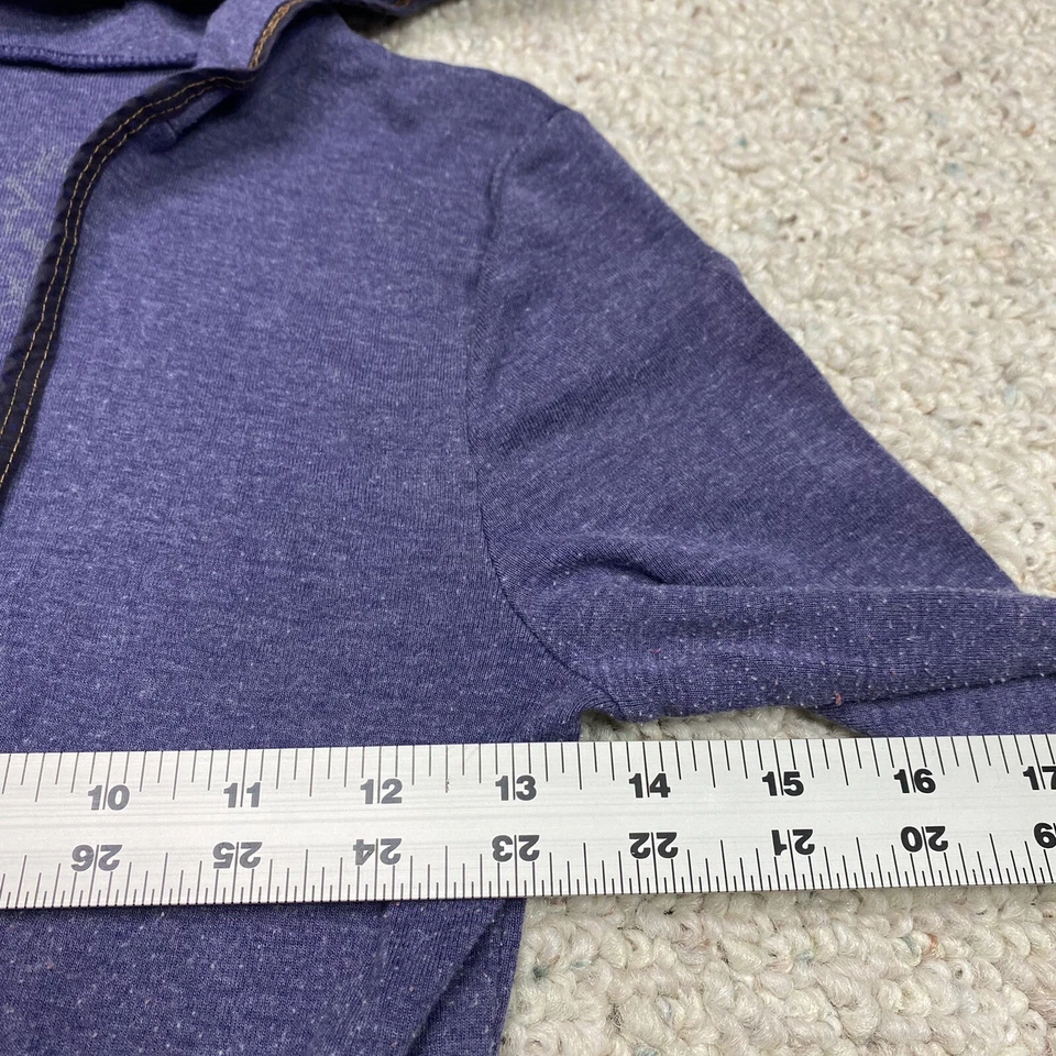 dELIAs 青少年运动衫 S 码蓝色大圆领连帽轻便口袋休闲 — 第 4/4 张图片