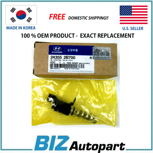 GENUINE ! OIL CONTROL VALVE for 1119 HYUNDAI KIA OE 243552B700 eBay