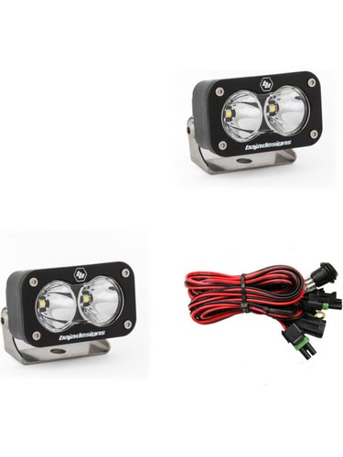 Baja Designs S2 Sport Work/Scene Pattern Pair LED Work Light - Clear