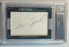 2012 Leaf History of Baseball Cut Signature Edition Baseball Cards 4