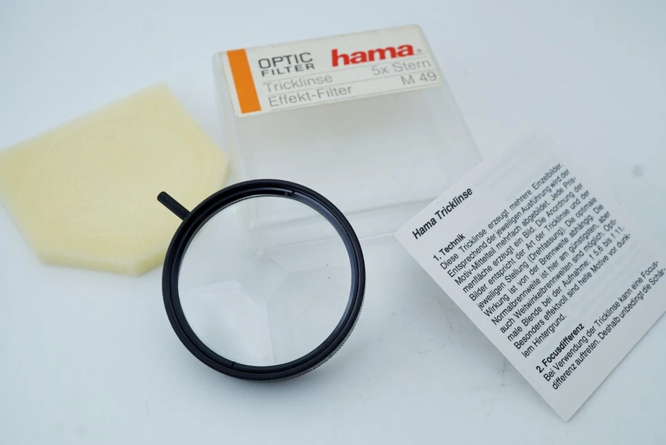 Vintage Hoya creative art Filter Hama M49 Tricklinse 5S Germany - Image 4 of 4
