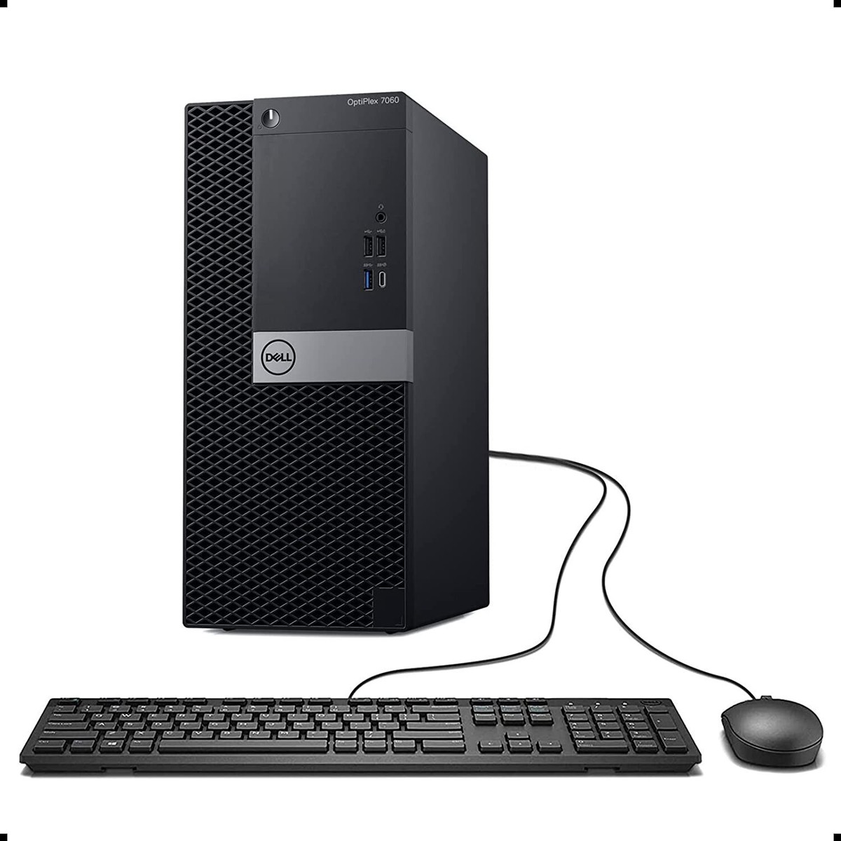 Dell Optiplex PC 7060 MT i7-8700 3.20 GHz 16GB RAM 512GB SSD 