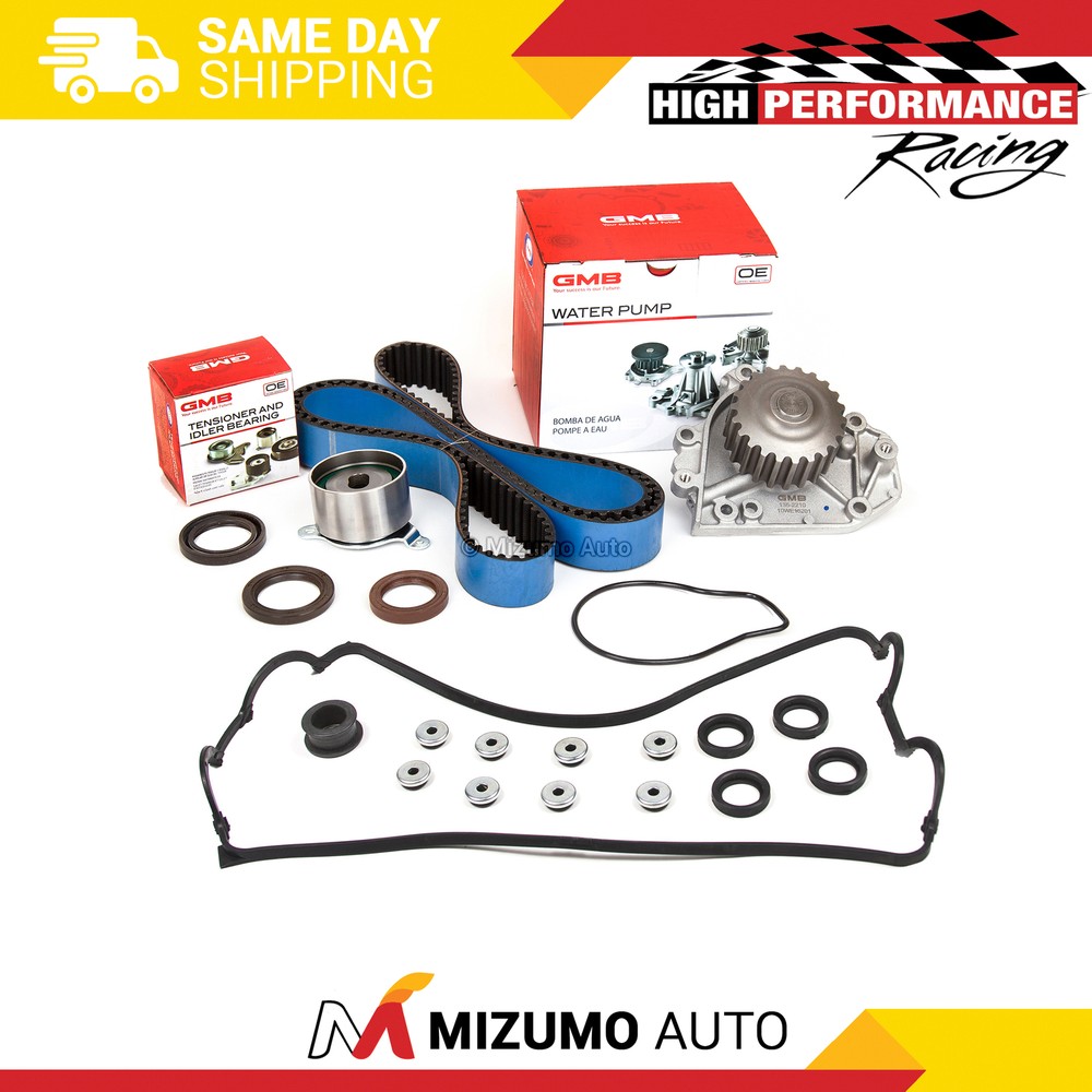 Timing Belt Kit Water Pump Valve Cover  Gasket Fit 96-00 Honda 1.6L B16A2