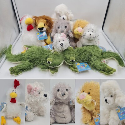 Webkinz Lil Kinz Adopt A Pet Plüsch Terrier Eichhörnchen Stofftiere Neu mit Etikett Selten