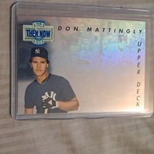 1993 Upper Deck UD Then and Now Don Mattingly TN13 New York Yankees MLB Baseball