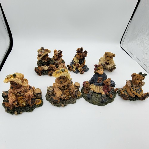 Boyd's Bears Lot of 7 Figurines See Description for List - 第 1/9 張圖片