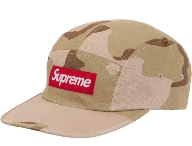 Supreme Washed Chino Twill Camp Cap (Desert Camo) | eBay