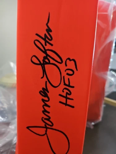 James Lofton HallofFame Signed NFL Endzone Pylon. Inscribed ! COA! Bills Packers