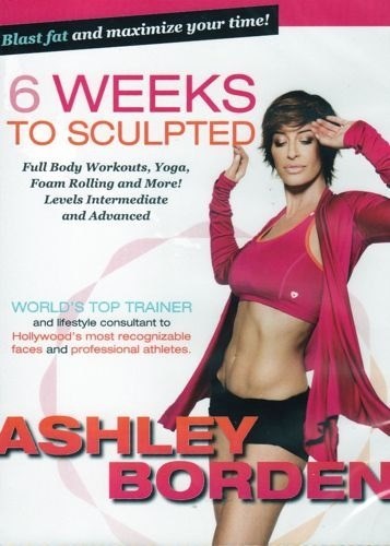 WEEKS TO SCULPTED WITH ASHLEY BORDEN DVD NEW SEALED WORKOUT