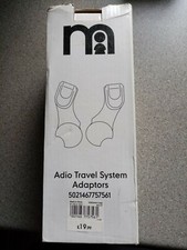 Mothercare Adio Stroller Travel System Car Adaptors Maxicosi/cybex/besafe BNIB