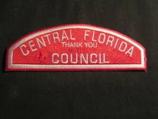 Central Florida Council 85 Years Thank You SA95 SAP      SS