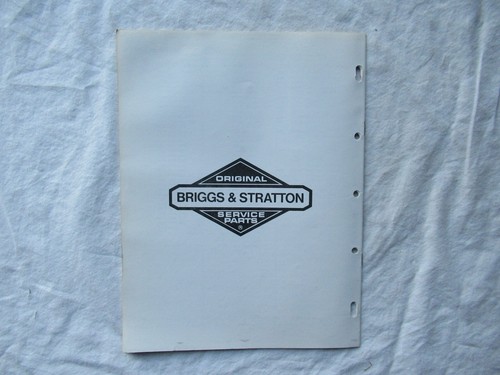 Briggs & Stratton Engine Modello 60100 60199 61100 61199 Catalogo Elenco Parti - Foto 3 di 3
