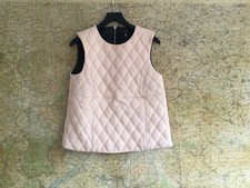 Drome Cream Lamb Leather Gilet - Size Small