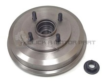 FORD FOCUS MK1 1998-2004 REAR 1 BRAKE DRUM + 1 FITTED WHEEL BEARING HUB NUT NEW 