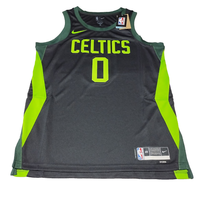 BOSTON TATUM ユニフォーム サイズ48 Boston Celtics Jayson Tatum Men's Large 48 Neon City Edition