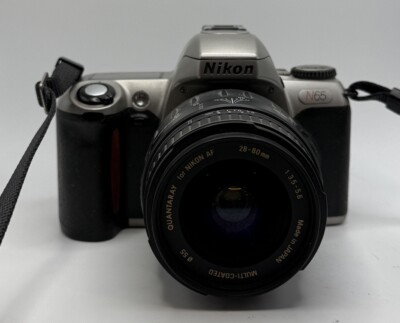 Nikon N65 AF 35mm SLR Film Camera With Nikon AF Nikkor 28